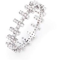 Anello Amen Donna Croce in Argento Zirconia RCCZ-12 - RCCZ-12